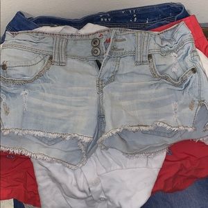 New jean shorts